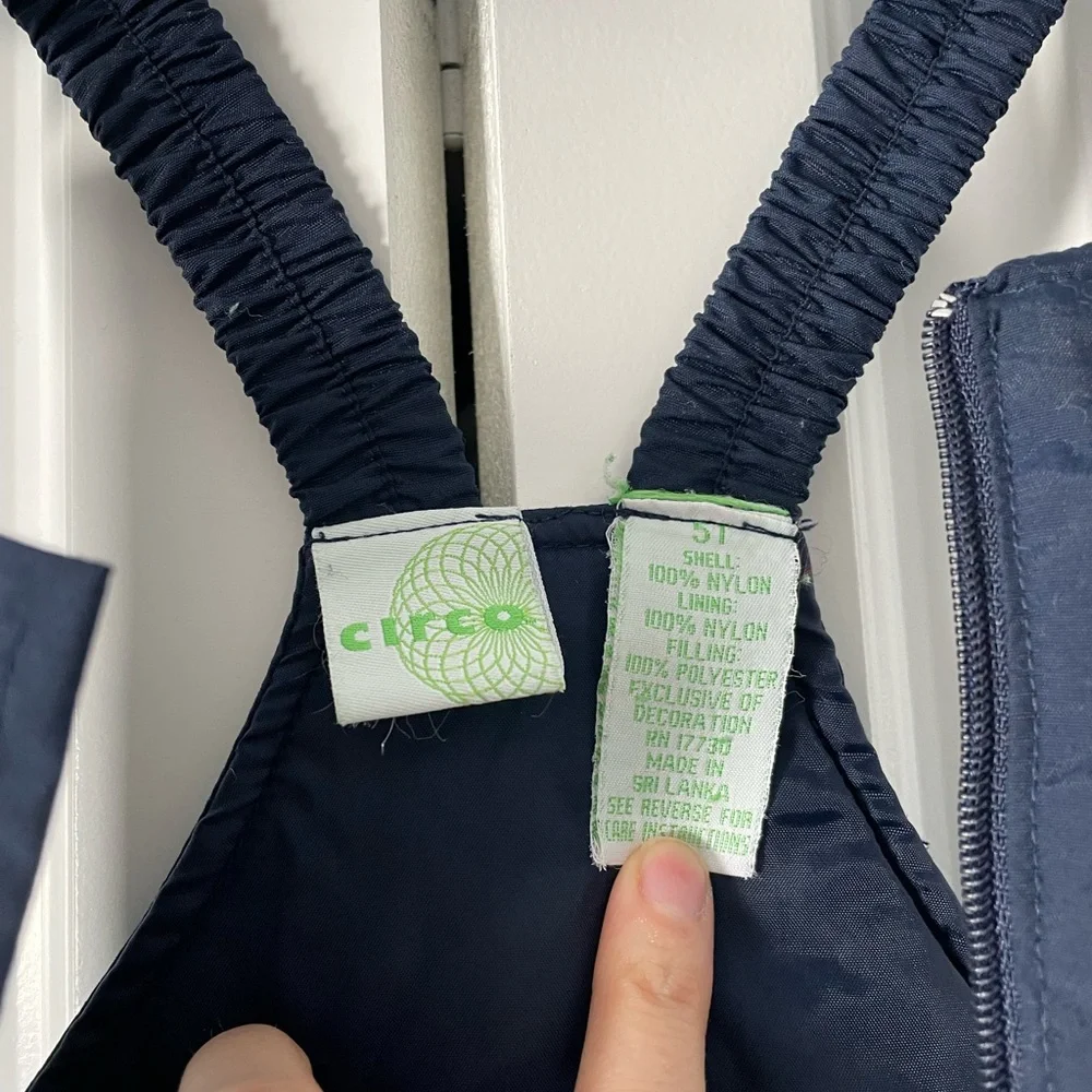 Circo Kids Navy Blue Snow Pants 5T - Picture 3 of 7